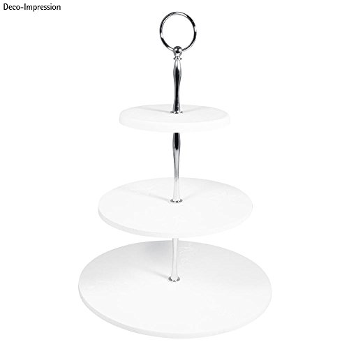 RAYHER 34237000 Metall Etageren Bausatz „Classic“, 11 teilig, Metall, Silber, 19 x 8 x 1.6 cm - 4
