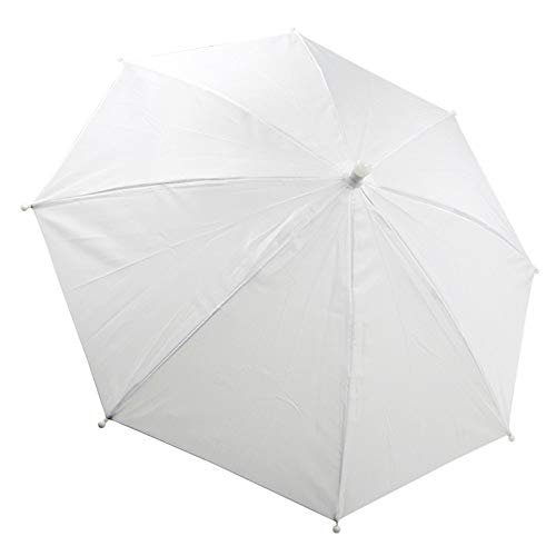 Preisvergleich Produktbild TianranRT 40cm Magie Regenschirm Magie Tricks Gimmick Requisite Zubehör Komödie Verschwinden Bühne (Weiß)