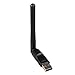 Produktbild Racksoy 150 Mbit/s WLAN Mini Stich Wifi Adapter Wireless Dongle mit abnehmbarer Antenne, Wireless LAN, USB 2.0 Stick, Mini Dongle 802.11n/b/g, SMA Buchse 150 54, Windows 7 + Windows 8 + Windows 8.1, Windows 10