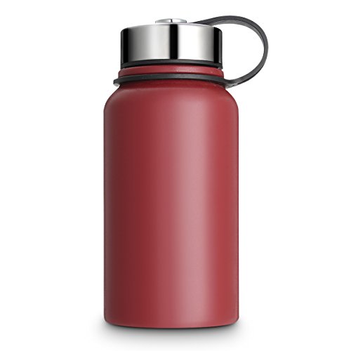 KING DO WAY 600ml Trinkflasche Weithals Thermosflasche mit Doppelwandig 18/8 Edelstahl & Anti rutsch Beschichtung | Wasserflasche Auslaufsichere Vakuum-isolierte | Premium Sportflasche – BPA Frei | Ideal für Arbeit Lernen Sport Reise - 3