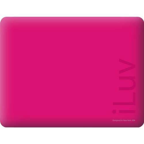Preisvergleich Produktbild iLuv icc801 Weiche Schutzhülle aus Silikon für iPad Rose