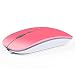 Produktbild Actme T5 Wireless Gaming Maus wiederaufladbar Ultra Dünn Optische Silent Click Maus für Mac Notebook Laptop
