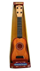 dream voice classical series guitar musical instrument for beginners kids (small)-Brown