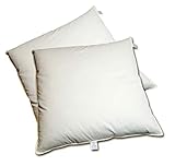 beties "Publik" Federkissen 2er Pack ca. 80x80 cm mit Federfüllung in großer quadratischer Kissenauswahl, waschbar Farbe Creme beties "Publik" Federkissen 2er Pack ca. 80x80 cm mit Federfüllung in großer quadratischer Kissenauswahl, waschbar Farbe Creme