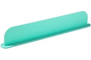 ELCHUIABY Reusable Silicone Sink Splashback Dishwashing Stopper Kitchen Splashback Sink Stopper Countertop Protector(mint green)