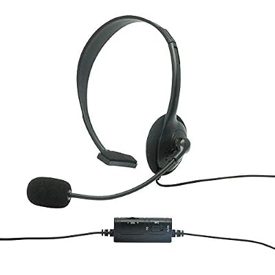 Konix Micro Casque PS-100 - Casque Gamer PS4 Compatible Mobile - Casque Gaming PS4 Jack - Mousse Pour Confort Optimal - Casque Micro Antibruit