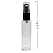 6 Pcs Empty Clear Glass Perfume Bottles Refillable Essential Oil Perfume Spray Bottles Wholesale Aromatherapy 8 ml Atomizer Bottle