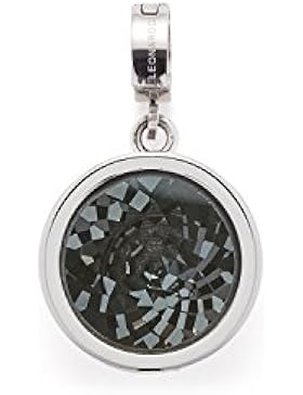 Leonardo Jewels Damen Anhänger Darlin's Topolina Edelstahl Glas grau 016401