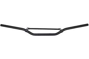 STREETPARTS24 Enduro Lenker Matt Schwarz 830 x 22mm Cross passend für Puch Maxi Monza, Hercules MK K, Yamaha DT, Honda MT MTX, Simson S50 S51 S53 S70 S83, Rieju RR Spike MRT, Beta RR Motorrad Supermoto Mofa Moped