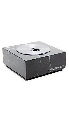 Preisvergleich Produktbild Native Union Dock iPhone mit Kabel Marmor schwarz