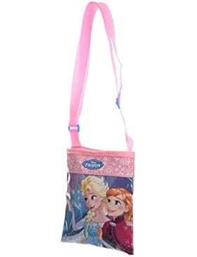 Disney Frozen - Die Eiskönigin völlig unverfroren, Kinder Mädchen Schultertasche Handtasche Umhängetasche mit...