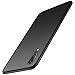 Produktbild Conie Basic Slim Cover kompatibel mit Huawei P20, Extra dünne Anti Fingerprint Hülle Schutzhülle Rutschfeste Oberfläche (Schwarz Matt Finish)