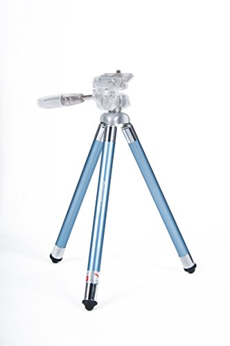 Fotopro 39.5 Zoll Handy Stativ, Aluminum Reistativ mit Stativtasche, Blau (Nur Stativ)