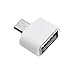 Price comparison product image Bescita Micro USB To USB OTG Mini Adapter Converter for Samsung Galaxy S9/S8, Note8, Apple Macbook Pro, ChromeBook Pixel, Nexus 5X/6P, and More USB C Devices (White)