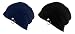 Combo of Black & Navy Slouchy Beanie RS.239.00