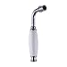 KES P913 Solid Brass Ceramic Toilet Hand Held Bidet Shattaf Cloth Diaper Sprayer, Chrome