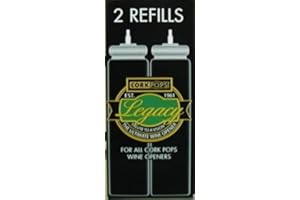HATOV Cork Pops Legacy - Recambios para abrebotellas de vino (2 unidades)