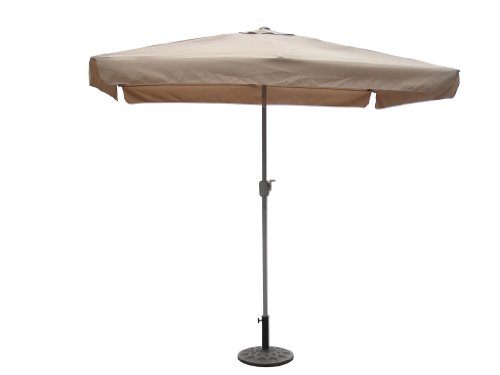 Preisvergleich Produktbild MERXX Sonnenschirm rechteckig beige, 160X230 CM