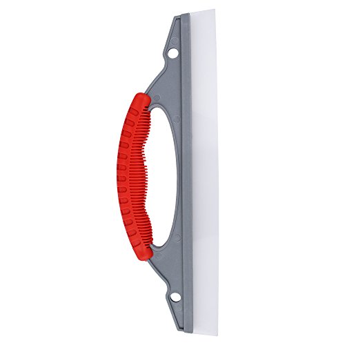 Lavavetri Per Auto In Silicone Da 30,5 Cm - Tergivetro Multiuso Per Finestre, Specchi E Doccia, Con Manico Ergonomic