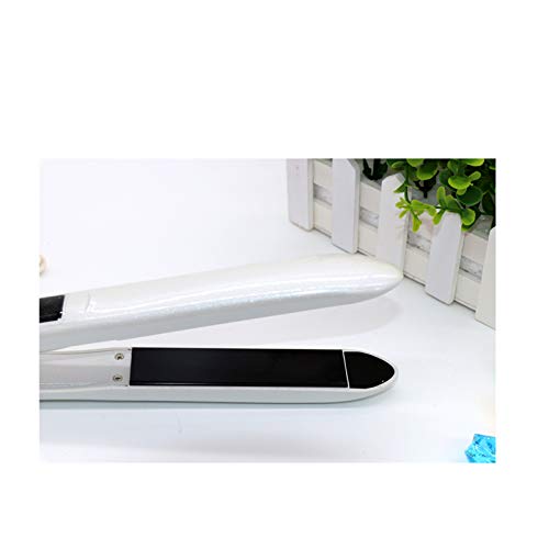 LiKin Hair Straightener Electric Splint Short Hair Inside Buckle Straight Hair Straight Volume Dual-use Straight Plate Clip Curly Hair Artifact Hair Curler Does Not Hurt Hair Mini  Color   White 