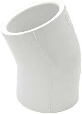 Lasco 465-025 6.35 cm Slip Sch40 22.5 Degree Elbow