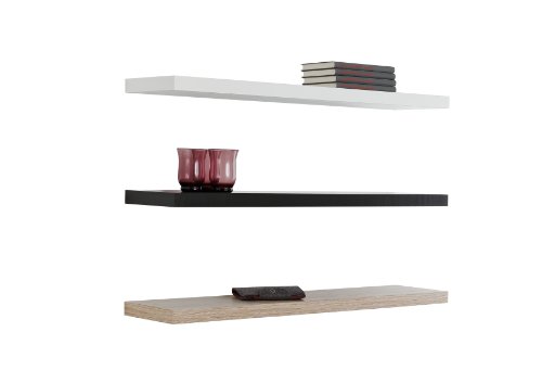 Wandregal Board, Breite 90 cm Dekor Sonoma Eiche Apollo - 2