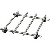 ikea Lamplig Final Base, 17.8 x 17.8 cm, Stainless Steel
