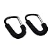 Produktbild Snow Island 2er Pack Kinderwagenhaken Clip großer Buggy Kinderwagen Einkaufstasche Starke Mummy Carry Carabiner