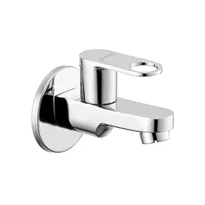 Oleanna Prime-bc Prime Brass Quarter Turn Fittings Bib Cock (Silver, Chrome Finish)