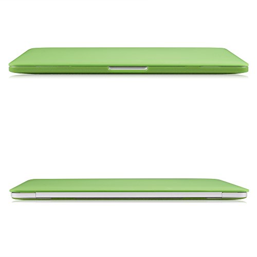 iDOO MacBook Schutzhülle / Hard Case Cover Laptop Hülle [Für 2016 MacBook Pro 15 Zoll mit Touch Bar: A1707] – matt, Grün - 5
