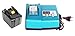Produktbild Ersatz für 1,5A Ladegeräten mit 18V 6Ah Akku für makita LED Flashlight DML802 DML803 Impact Driver DTD148 DTD147 Grass Trimmer DUR183L DUR183UBL1860 BL1850 BL1840 194204-5