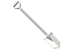 SPACE-SHOP - METAL DETECTOR Pala Professionale Acciaio Emiter T140 Sand Scoop Metal Detector Alta qualità