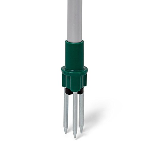 4 teiliges Garten Set, 3 Gartensäcke für Laub und Unkraut, 272 L, faltbar, Unkrautstecher langer Griff, Auswurf-Mechanismus - 8