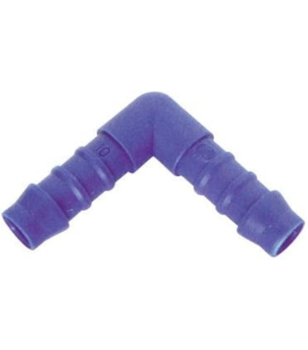 5-Pack Plastic 5/16" Barbed T-Splitter Fittings - Tee Connectors For Tubing