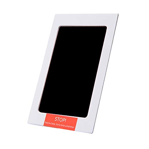 Preisvergleich Produktbild Babysbreath17 Baby-Säugling-Non-Toxic Baby Handabdruck Fußabdruck Impressum Inkpad Casting Eltern-Kind-Hand Inkpad Fingerabdruck-Wasserzeichen schwarz 9.5 * 5.8cm