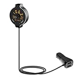 3. 90-Grad-Drehungsentwurf, Sie können ihn für den bequemen Gebrauch auf den besten Winkel einstellen. Unterstützt das Lesen von TF-Speicherkarten und USB-Flash-Laufwerken (1A USB-Port), kann Musikdateien im MP3 / WMA-Format abspielen.