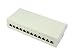 Produktbild Good Connections Desktop Patch Panel Cat. 6A (12-Port) - geschirmt, STP, Geeignet für 10 Gigabit/s Ethernet / bis 500 MHz - LSA Leisten farbcodiert nach EIA/TIA 568A+B - lichtgrau RAL7035