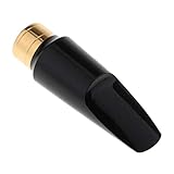 Material: ABS + cobre gazechimp Boquilla de Saxofón Alto, Profesional Boquilla para Saxófono Jazz Instrumento de Música