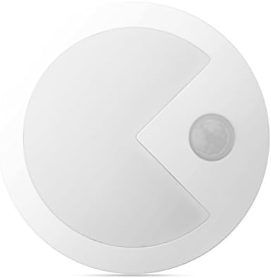 Tradinno Motion Sensor Light, Cordless Battery Powered Wireless Night Light, Wall Light for Baby Room, Hallway, Kitchen, Closet, Kitchen, Stairs, Cabinet, Pathway, Corridor
