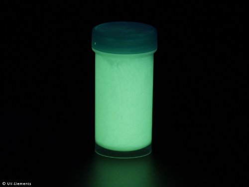 Nachleuchtfarbe Kunstharz 50ml - grüngelb