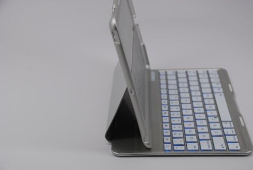 myBitti High Class Bluetooth Wireless Keyboard for iPad Air with backlight and magnatic power on/off-SLIVER