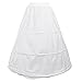 Generic 3 Hoop Wedding Ball Gown Bone Crinoline Petticoat RS.790.00