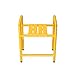 Produktbild SJIAYSFS Handlauf-Hocker, WC und Dusche-Hocker, Edelstahl-Antibakterieller Nylon-Handlauf-Hocker, für ältere behinderte Badstühle geeignet (Farbe : Gelb)