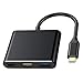 Produktbild Kcibyvx 3 IN 1 USB Typ C Hub zu HDMI Adapter 4K USB 3.0 Port USB-C Stromrichter für Macbook Pro / Air Apple Zubehör