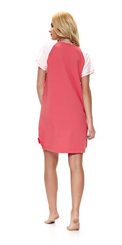 DN-nightwear--Camicia-da-notte-Premaman-da-allattamento-TM8061-in-100-cotone