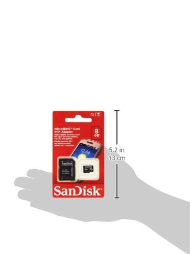 SanDisk microSDHC 8GB Speicherkarte (inkl. microSD zu SD Adapter) - 3