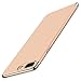 Produktbild Ouneed® Für iPhone 8 plus 5.5 Zoll Hülle , 3 in 1 Ultra-thin 360 Full Body Anti-Scratch Shockproof Hard PC Non-Slip Skin Smooth Back Cover Case with Electroplate Bumper für iPhone 8 plus 5.5 Zoll (Gold)