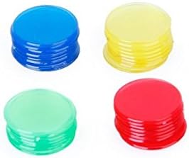 Dagne 4x 100 ± 4 Bingo Chips Marker for bingo playing cards 4 colors Game accessories chips