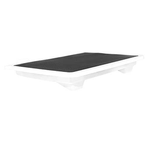 BLOW Laptop Kühler Notebook Cooler Ständer Kühlpad Kühlmatte Blaue Beleuchtung (Weiß) - 2