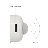 kwmobile LED Bettlicht mit Bewegungssensor / 1 LED-Streifen mit 1,2m Länge / dimmbar / Helligkeitssensor / Sicherheit im Dunkeln dank 36 LEDs / warmweiß - 6
